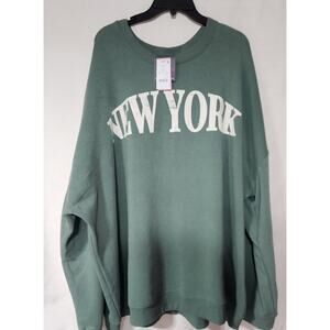 New York sweatshirt Men's size 3X Grayson/threads Faded